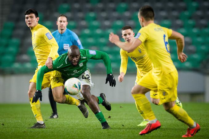 Domžale so v zadnjem jesenskem nastopu v gosteh ugnale Olimpijo. | Foto: Saša Pahič Szabo/Sportida