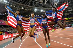 Ameriška gazela ima toliko zlatih medalj kot Usain Bolt