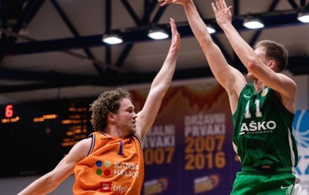 Jan Copot | Jan Copot se v Helios seli iz Zlatoroga. | Foto KK Helios Suns