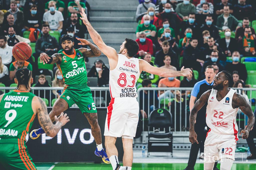 Cedevita Olimpija : JL Bourg, Eurocup