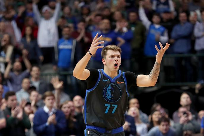 Luka Dončić | Luka Dončić je z Dallasom po štirih zaporednih zmagah v ligi NBA naletel na močnejšega tekmeca. | Foto Guliver/Getty Images