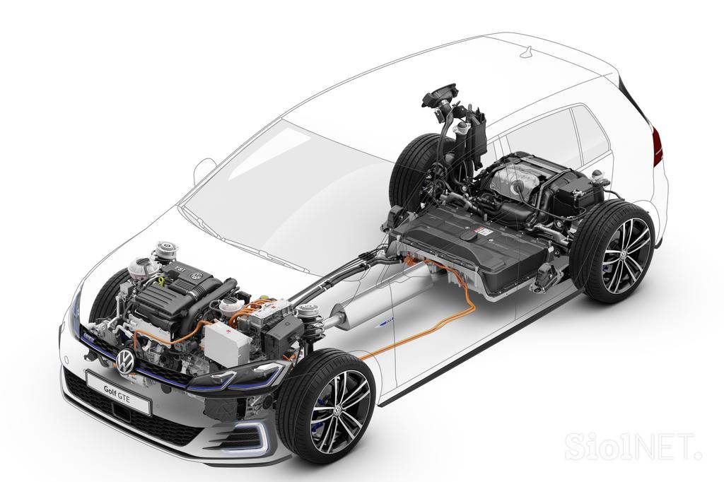 Volkswagen golf GTE - priključni hibrid prva vožnja