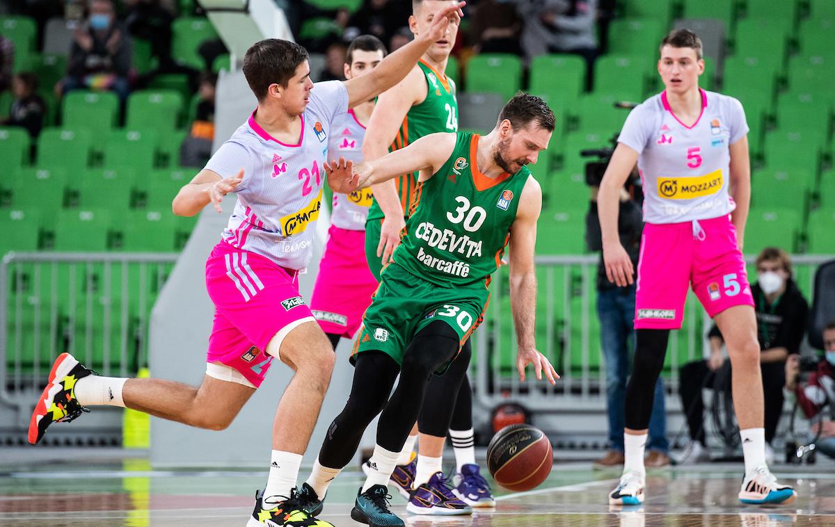 Liga Aba: Cedevita Olimpija - Mega | Cedevita Olimpija je v Stožicah z 92:81 premagala Mego. | Foto Nik Moder/Sportida