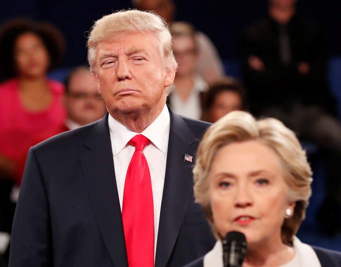 Donald Trump in Hillary Clinton | Foto: Reuters