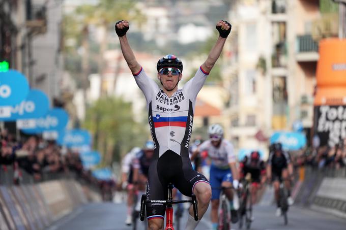 Matej Mohorič je osvojil prestižni kolesarski spomenik Milano - Sanremo. | Foto: Guliverimage/Vladimir Fedorenko