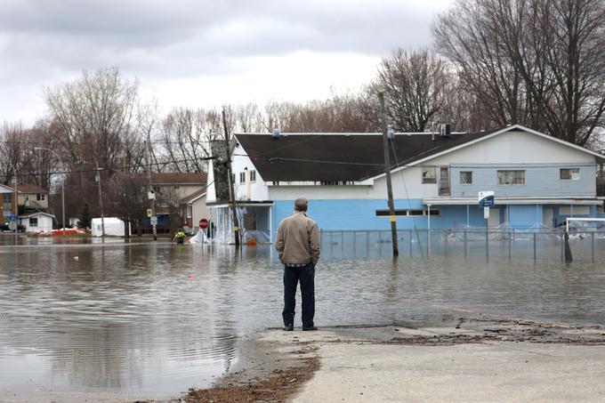 poplave Kanada Quebec Montreal | Foto: Reuters