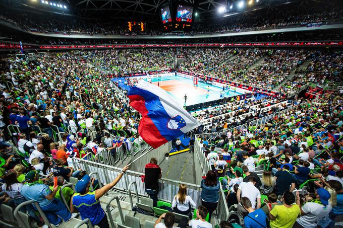 EuroVolley 2019 v Sloveniji bo v lepem spominu ostal tudi Čebronu. | Foto: Grega Valančič/Sportida