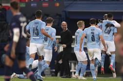 Manchester City do lepe prednosti v Parizu