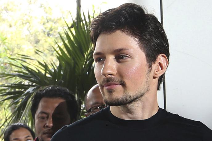 Pavel Durov | Durova so pridržali ob prihodu v Pariz pred dvema tednoma. Rus je obtožen več kaznivih dejanj v zvezi z delovanjem aplikacije Telegram zaradi domnevnega omogočanja ekstremističnih vsebin in kriminala. | Foto Guliverimage