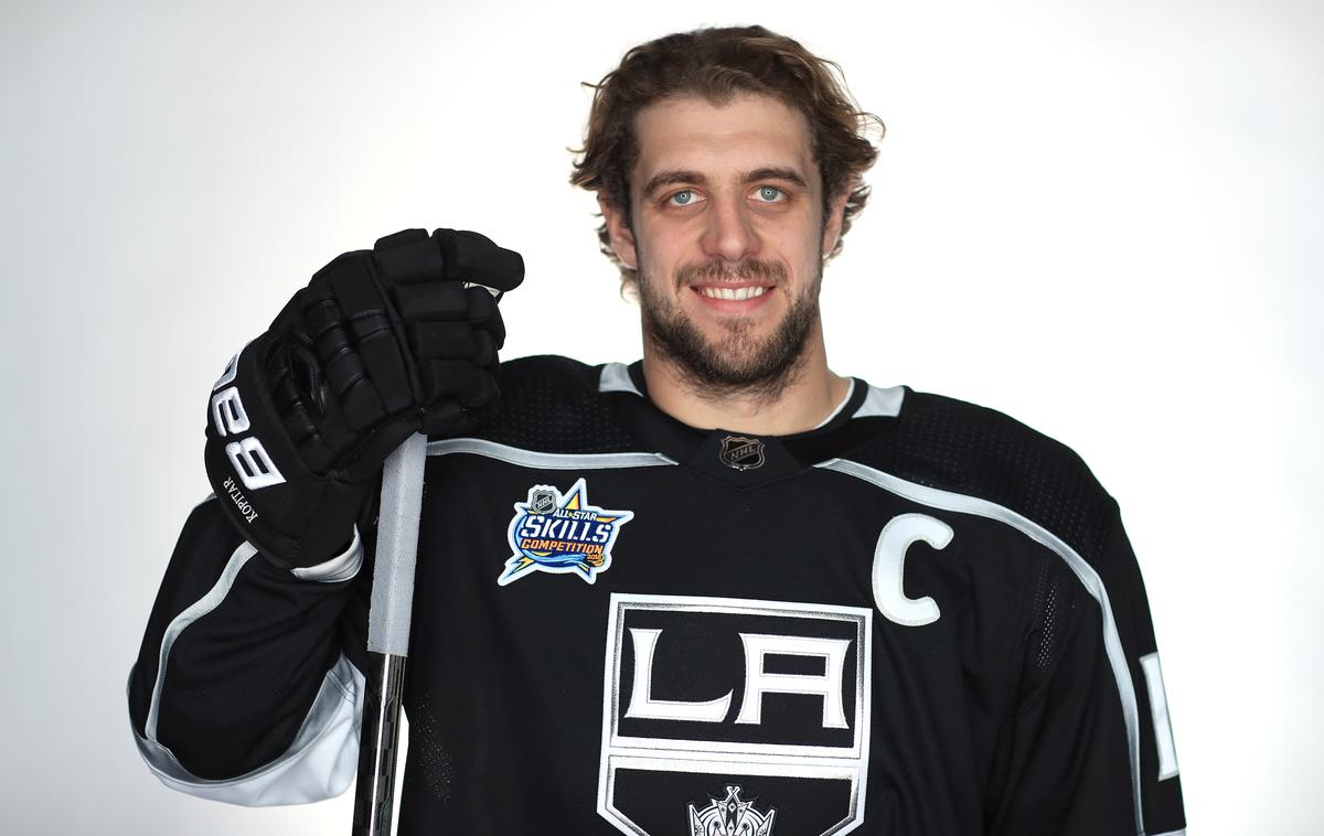 Anže Kopitar | Anže Kopitar bi v novi sezoni lige NHL, ki jo bo začel v noči na soboto proti San Jose Sharksom, vknjižil kar nekaj okroglih številk. | Foto Getty Images