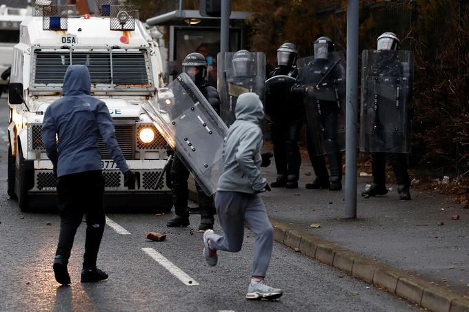 Protesti na Severnem Irskem | Foto: Reuters