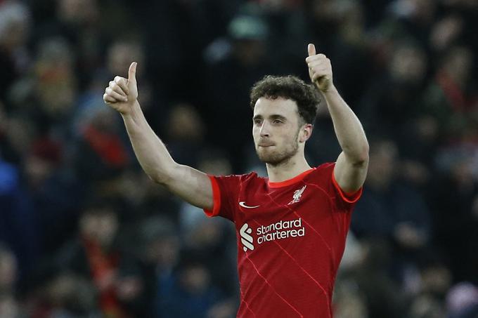 Diogo Jota ostaja v Liverpoolu do leta 2027. | Foto: Reuters