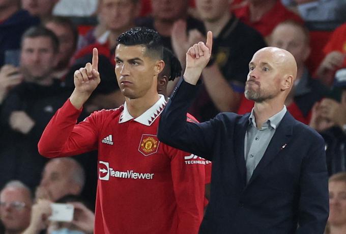 Erik ten Hag, Cristiano Ronaldo | Foto: Guliverimage/Vladimir Fedorenko