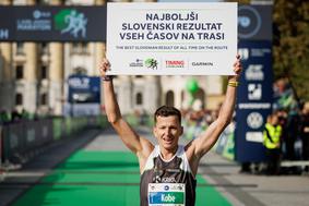 Etiopijec Molla do velike zmage na 28. ljubljanskem maratonu, Kobetu državni naslov in slovenski rekord trase #video