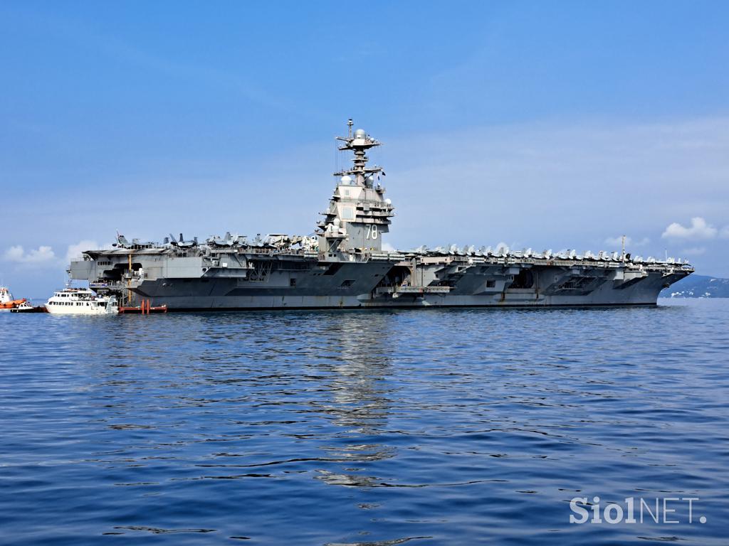 letalonosilka USS Gerald R. Ford