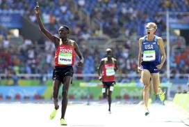 OI finale 3000 m zapreke Conseslus Kipruto Evan Jager Ezekiel Kemboi