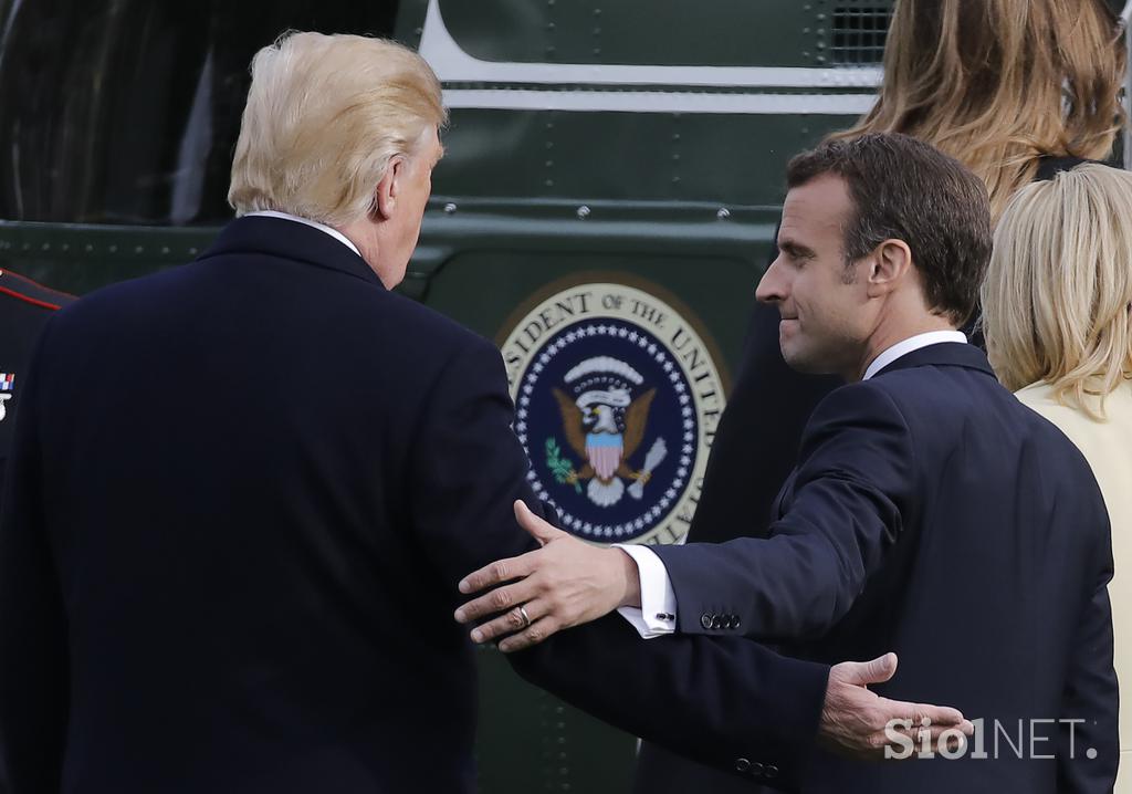 Trump in Macron