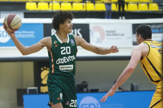 Cedevita Olimpija Joan Beringer Split | Cedevita Olimpija je v Splitu zmagala s šestimi točkami razlike. | Foto Split/Ivica Cavka