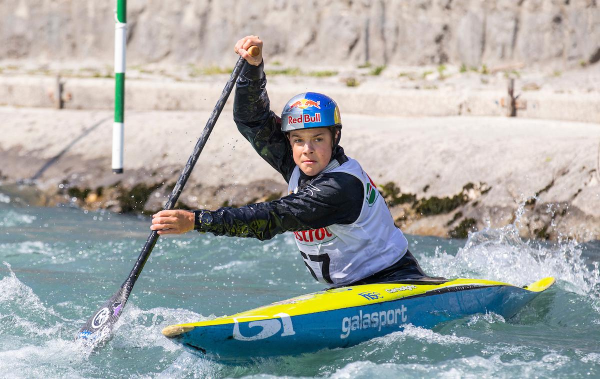 Martin Gale | Martin Gale (na sliki), Nejc Gradišek in Maj Oštrbenk so v ekipni tekmi zaostali le za Francijo in Češko. | Foto Urban Meglič/Sportida