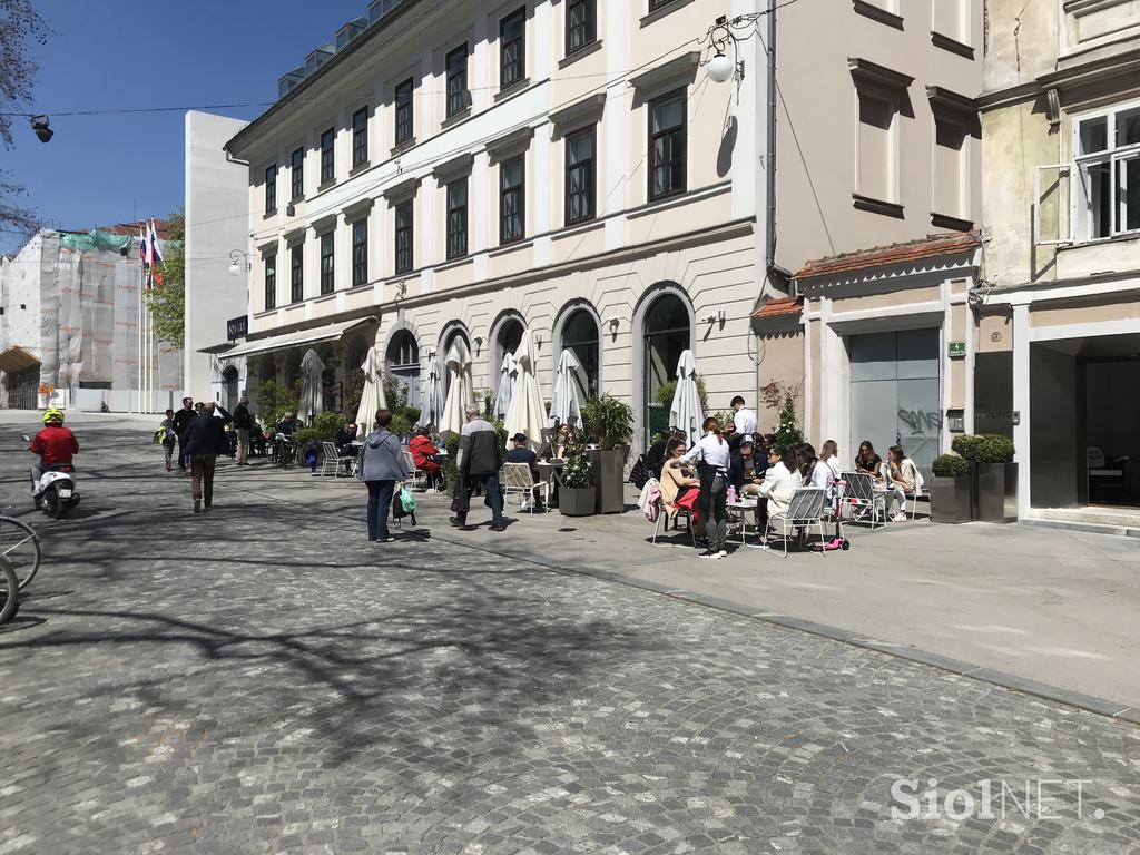 odprtje teras Ljubljana lokali bar terasa