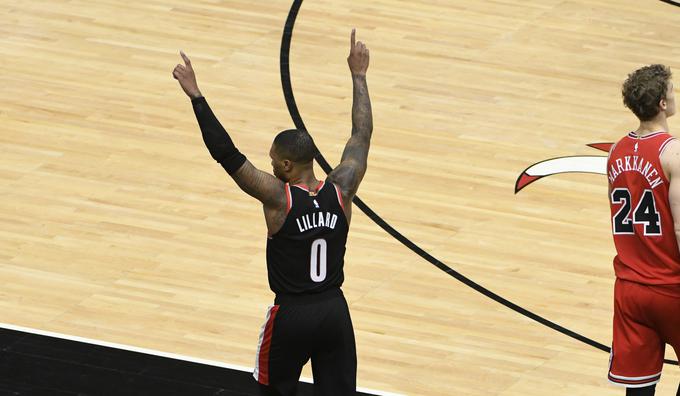 Na tekmi All-Star bo nastopil tudi Damian Lillard. | Foto: Reuters