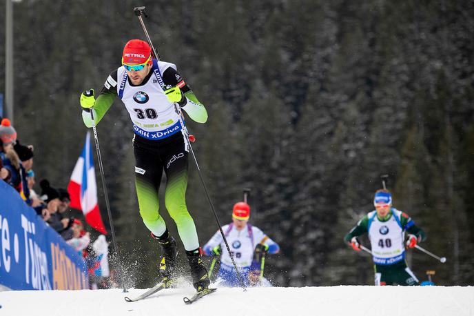 Pokljuka zasledovanje 2018 | "Moj tek se mi še ne zdi optimalen, upam, da bom čim prej zmanjšal te zaostanke in bom še bolj konkurenčen," po prvih tekmah sezone na Pokljuki pravi prvi adut slovenske reprezentance Jakov Fak. | Foto Urban Urbanc/Sportida