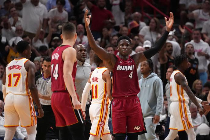 Miami Atlanta Oladipo | S 23 točkami je bil prvi strelec Miamija Victor Oladipo. | Foto Reuters