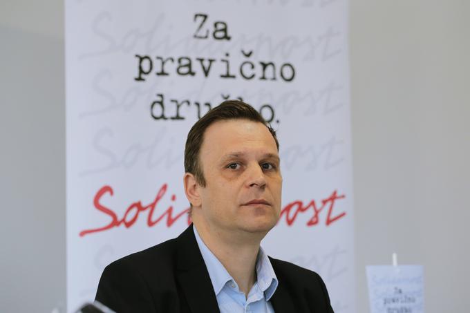 stranka solidarnost uroš lubej | Foto: STA ,