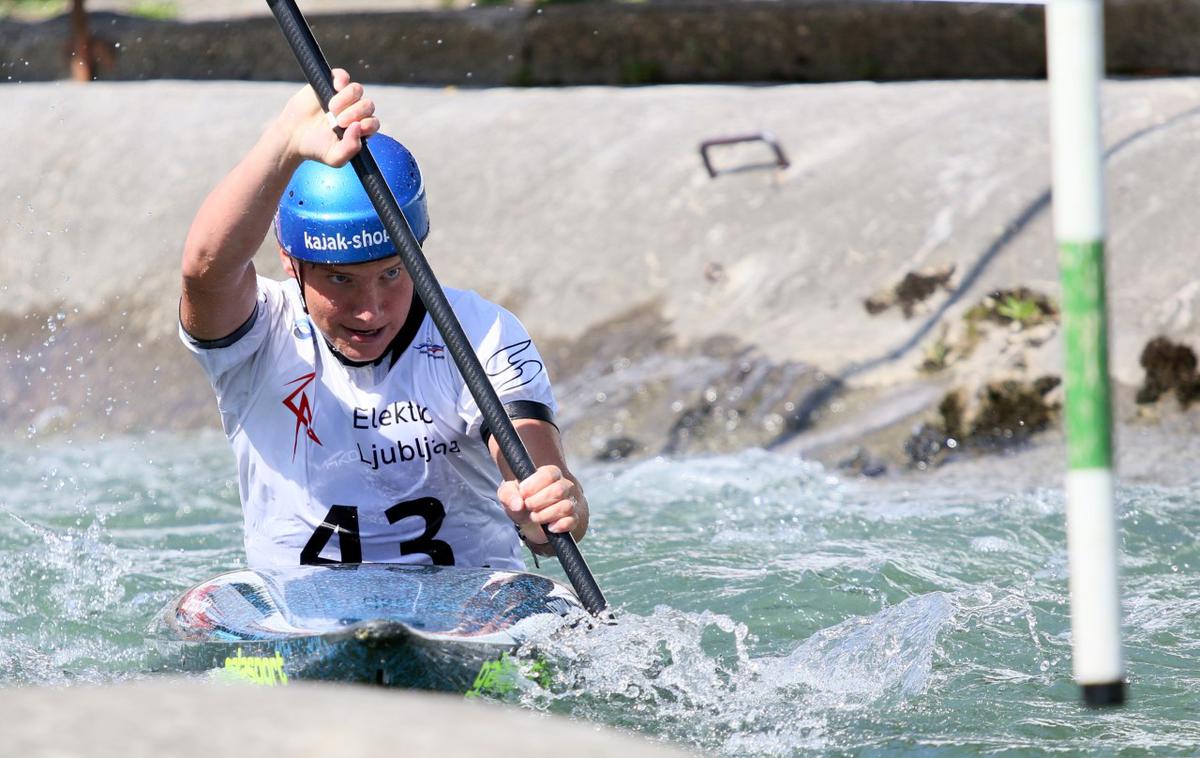 Žiga Lin Hočevar | Mladi Žiga Lin Hočevar se je izkazal z izjemno športno gesto. | Foto Kajakaška zveza Slovenije