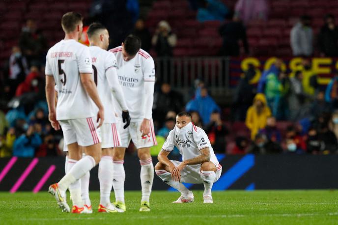 Benfica Barcelona Haris Seferović | Benfica je v torek zapravila idealno priložnost, da bi premagala Barcelono in se na lestvici zavihtela na drugo mesto. | Foto Reuters