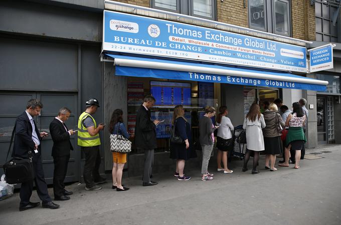 Menjalnica London | Foto: Reuters