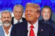 Donald Trump, Sylvester Stallone, Mel Gibson, Jon Voight