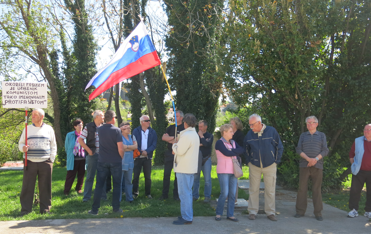 Škofije protest | Foto STA