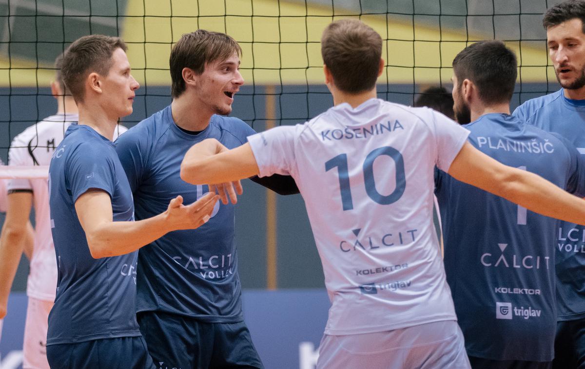 Calcit Volley | Kamničani so zanesljivo premagali Salonit. | Foto Klemen Brumec