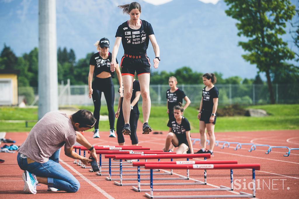 skakalci skakalke trening Kranj