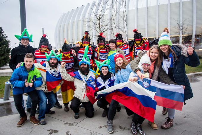 Kdo bo imel razlog za veselje po današnjem dnevu? Slovenski ali nemški rokometaši? | Foto: Žiga Zupan/Sportida