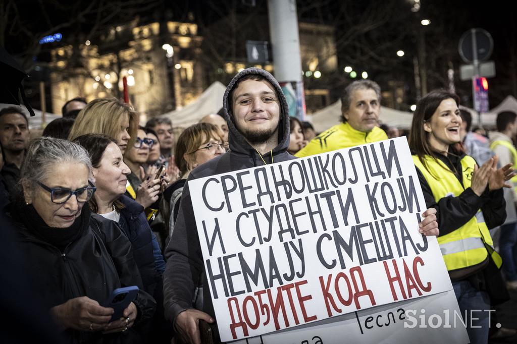 Protesti Beograd 14.03.2025