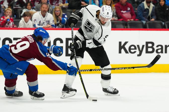 Adrian Kempe je k zmagi prispeval dva gola. | Foto: Guliverimage/Vladimir Fedorenko