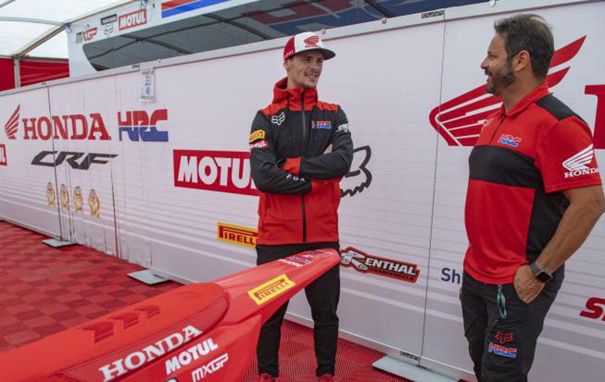 Honda Gajser Pereira de Freitas | Gajserju se izteka pogodba, Pereira de Freitas pravi: "Zmagujemo, ni razloga, da bi šli narazen." | Foto Honda Racing/ShotbyBavo