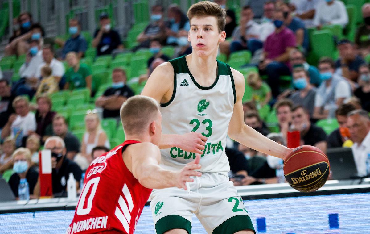 KK Cedevita Olimpija : Bayern Basketball, Luka Ščuka | Luka Ščuka | Foto Žiga Zupan/Sportida