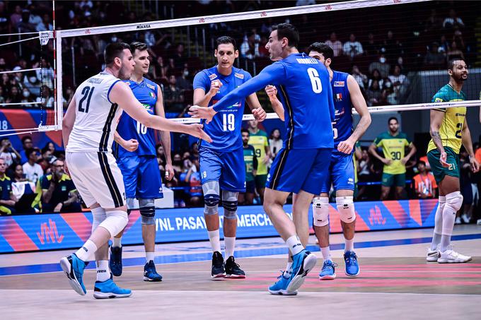 Italijani so s 3:1 premagali Brazilce. | Foto: Volleyballworld