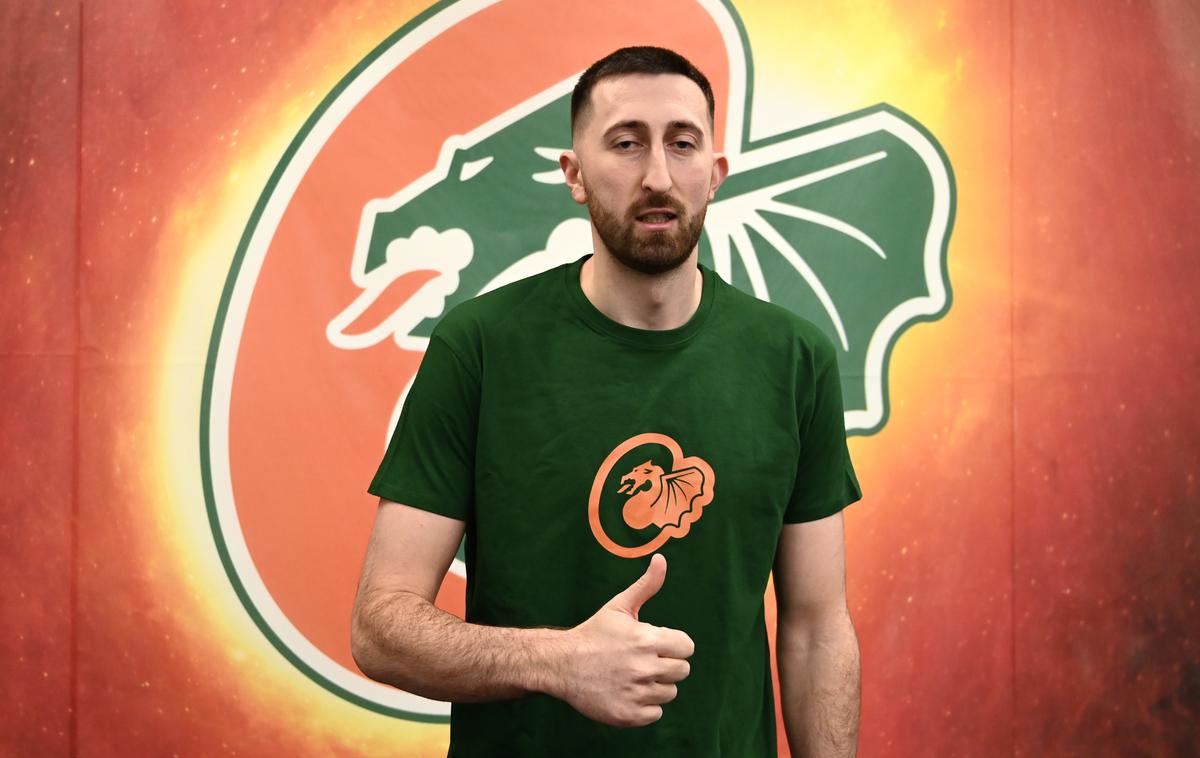 Danilo Tasić | Danilo Tasić je novi član Cedevite Olimpije. | Foto Tine Ružič/Cedevita Olimpija