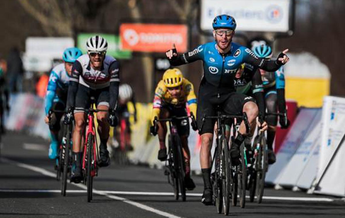 Giacomo Nizzolo - Pariz-Nica2020 | Giacomo Nizzolo je zmagovalec druge etape letošnje dirke Pariz - Nica. | Foto A.S.O. / Fabien Boukla