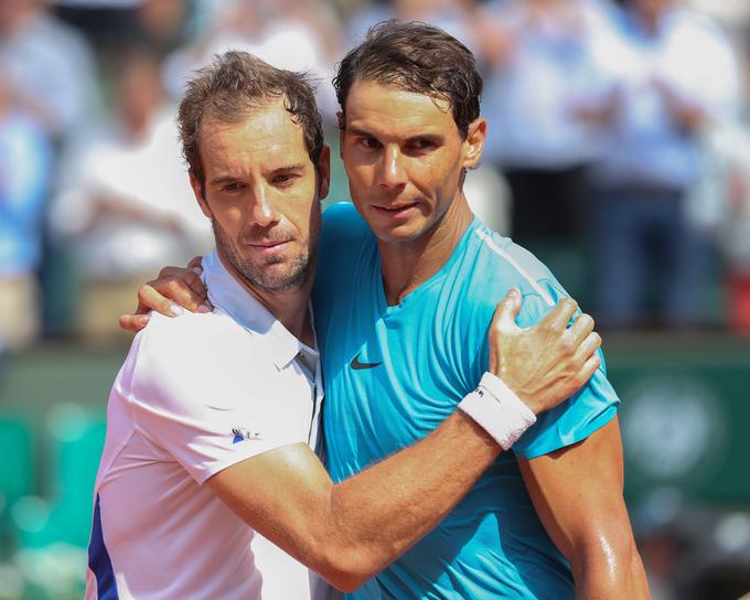 Rafael Nadal in Richard Gasquet sta postala dobra prijatelja. | Foto: Guliverimage