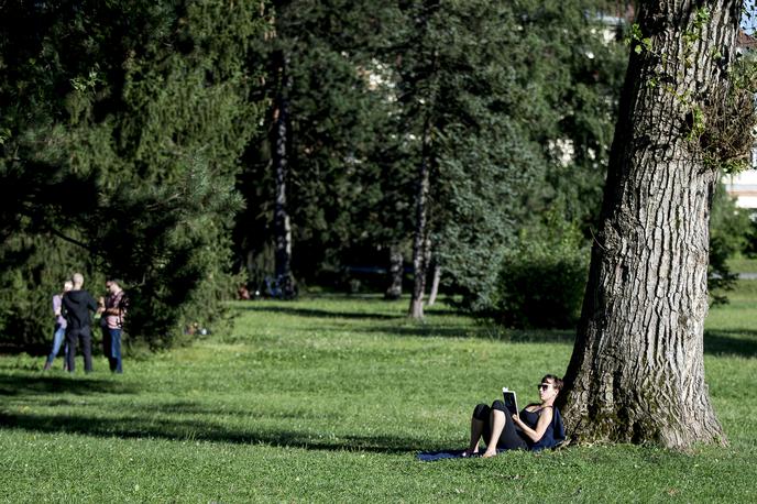 park, park Tivoli, Ljubljana | V krajinskem parku brez predhodnega soglasja zavoda za varstvo narave ni dovoljeno organizirati javnih prireditev, ki bi lahko ogrozile ugodno stanje živalskih vrst in njihovih habitatov ter varstvo naravnih vrednot. | Foto Ana Kovač