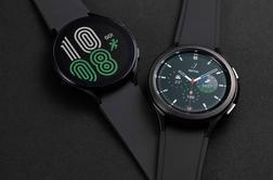 Galaxy Watch4  - ne le ura, pač pa orodje za merjenje telesne sestave