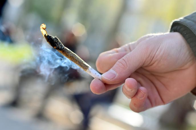 Marihuana marš Ljubljana Kongresni trg 2017 | Pred meseci je bila legalizacija marihuane vroča tema v Sloveniji. | Foto STA