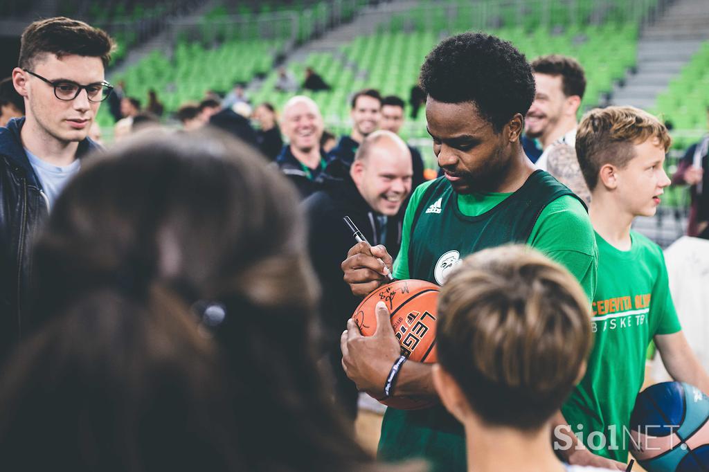 Cedevita Olimpija trening