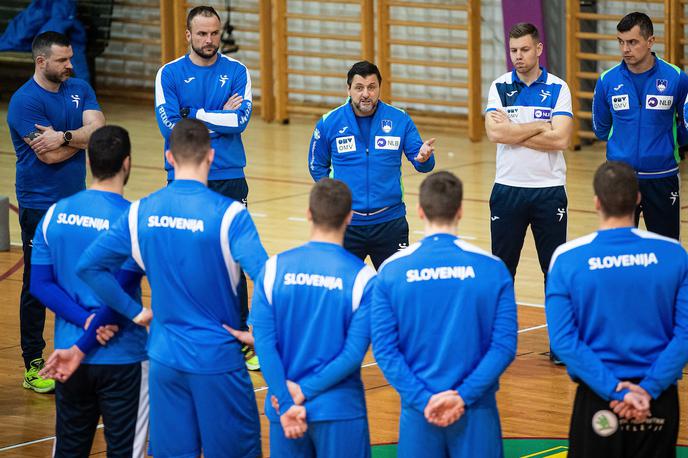 Slovenska rokometna reprezentanca Ljubomir Vranješ | Ljubomir Vranješ in slovenska rokometna reprezentanca. | Foto Grega Valančič/Sportida