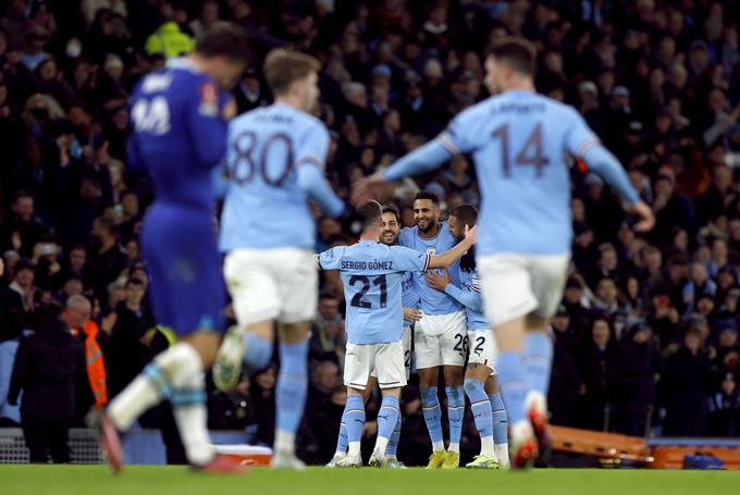 Angleški prvak je že po prvem polčasu vodil proti Chelseaju s 3:0. | Foto: Reuters